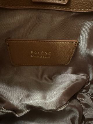 Bolsa Polène Béri - Camel Texturizado