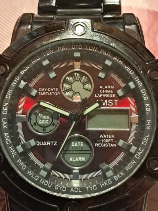 Orologio AMST Cronografo Dual Time