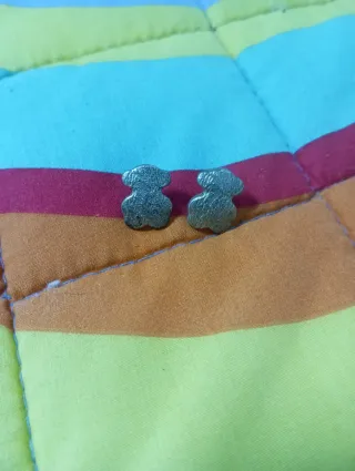 Pendientes Oso Tous Plata