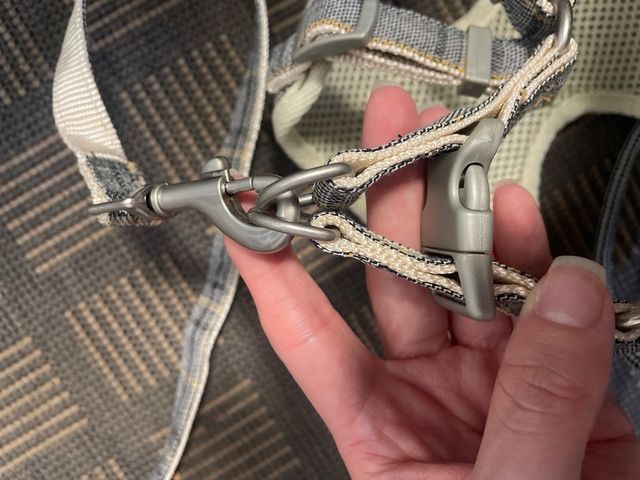 Imbracatura e guinzaglio per cani Zichen. Taglia M regolabile.