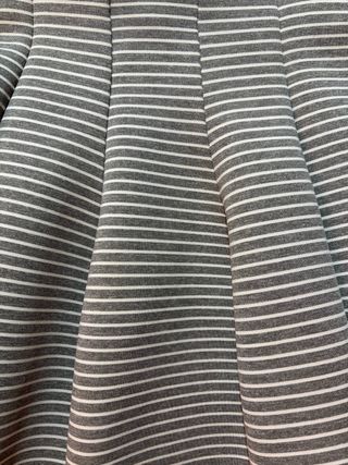 Gonna a righe grigia - Vibe anni '50