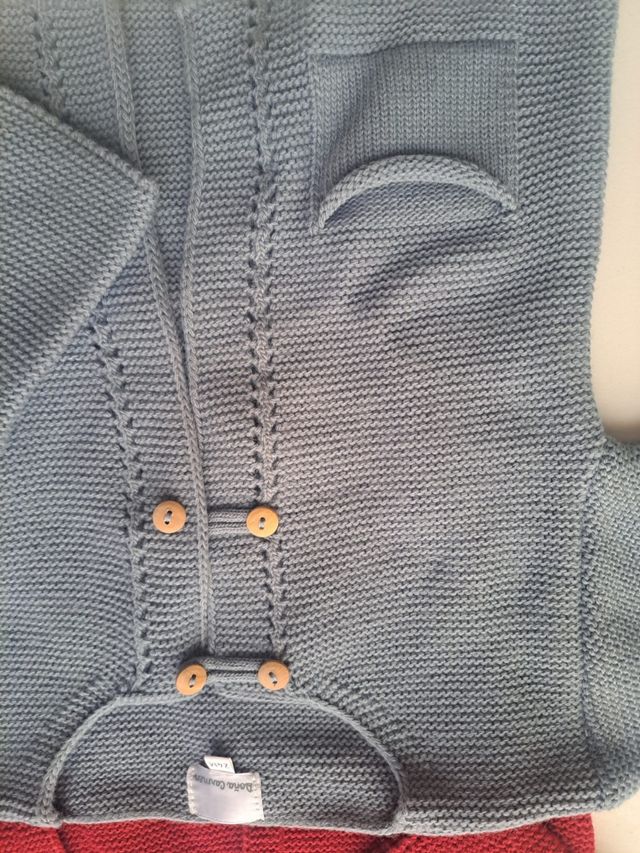 Lote 2 rebecas niña 2 años Doña Carmen