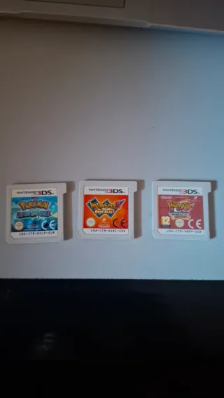 3 Juegos Nintendo 3DS sin carátula