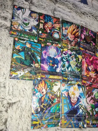 Cartas Dragón Ball IC Carddass LR SR