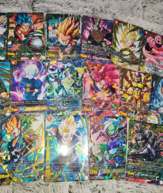 Cartas Dragón Ball IC Carddass LR SR