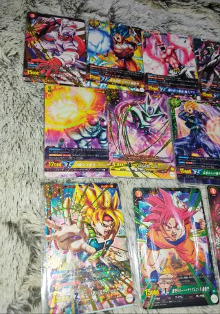 Cartas Dragón Ball IC Carddass LR SR