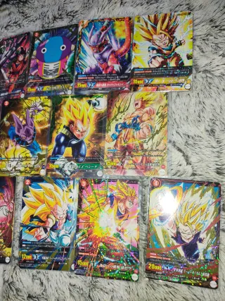 Cartas Dragón Ball IC Carddass LR SR