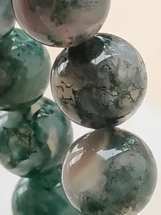 Pulsera Ágata Musgo