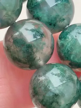 Pulsera Ágata Musgo