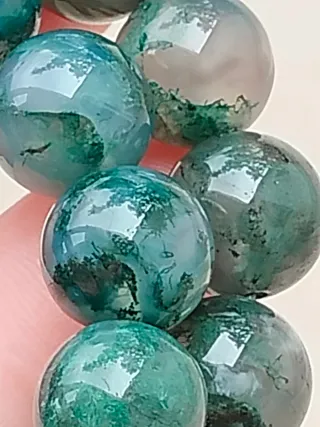 Pulsera Ágata Musgo