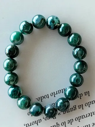 Pulsera Ágata Musgo