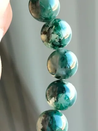 Pulsera Ágata Musgo