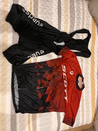 Conjunto Ciclismo España Scott