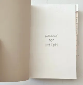 LIBRO CATALOGO BENEITO FAURE PASSION FOR LED LIGHT