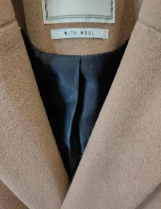 Cappotto Pimkie beige misto lana