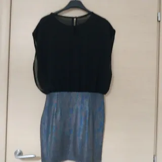 Vestitino nero e argento