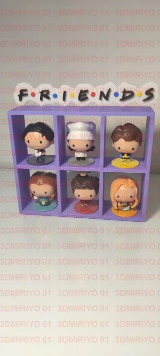 Expositor Figuras Friends McDonald's