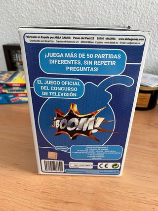 Juego de mesa BOOM! Preguntas y Respuestas
