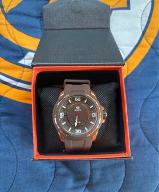 Reloj Marea Marrón y Dorado