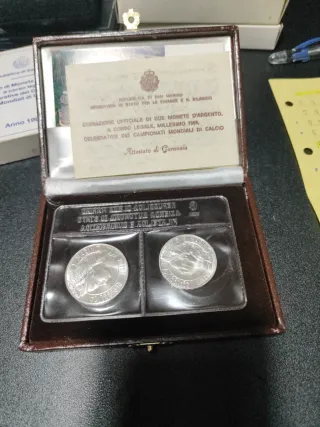 Dittico Monete San Marino