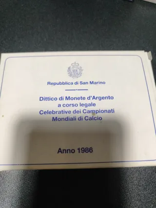 Dittico Monete San Marino
