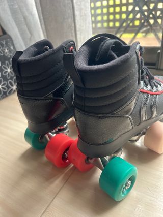 Patines de 4 ruedas negros 32 marca Oxelo