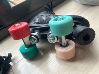 Patines de 4 ruedas negros 32 marca Oxelo