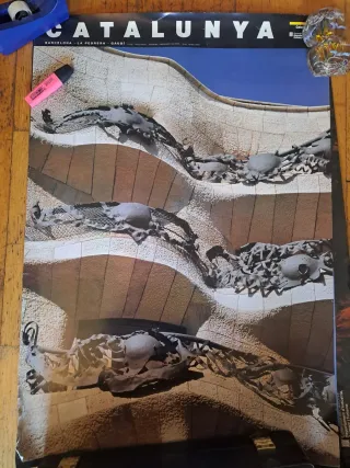 Cartel Barcelona La Pedrera Gaudí