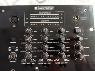 Omnitronic PM 524 Mezclador Profesional