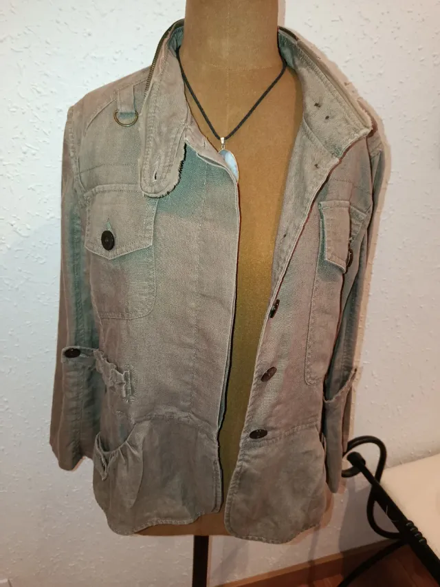 Chaqueta mujer/verde militar