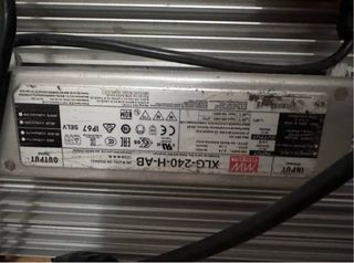 panel led cultivo interior con driver meanwell240W