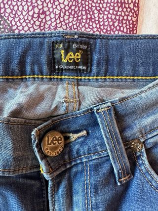 Pantalón vaquero Lee azul
