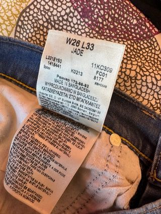 Pantalón vaquero Lee azul