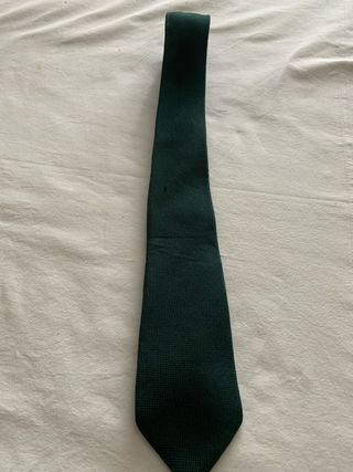 Corbata verde