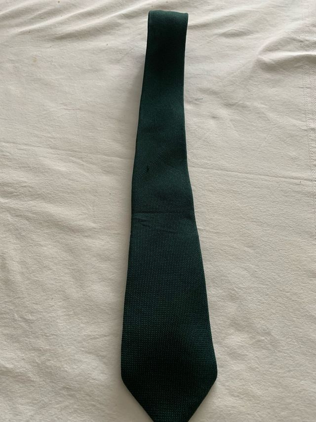 Corbata verde