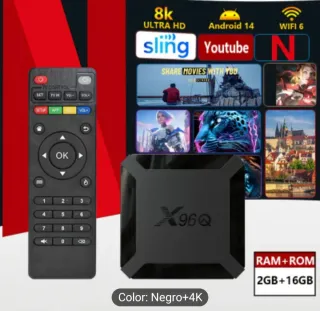 Smart TV Box X96Q Android 10 2G+16G