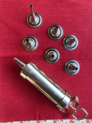 Set Siringa in acciaio per pasticceria