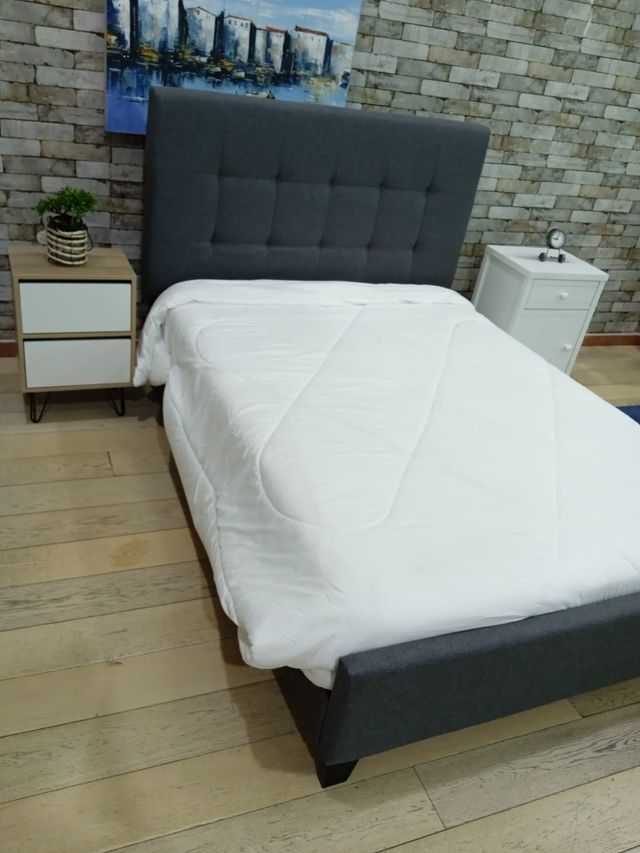 OFERTA DE CAMA CON SOMIER,COLCHON Y CABECERO