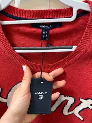 Jersey Gant Rojo con Logo