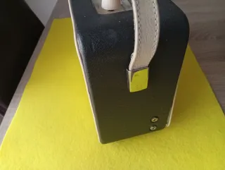 Radio Hacker Transistor Años 70 Beige/Negro