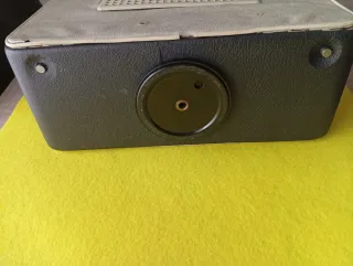 Radio Hacker Transistor Años 70 Beige/Negro