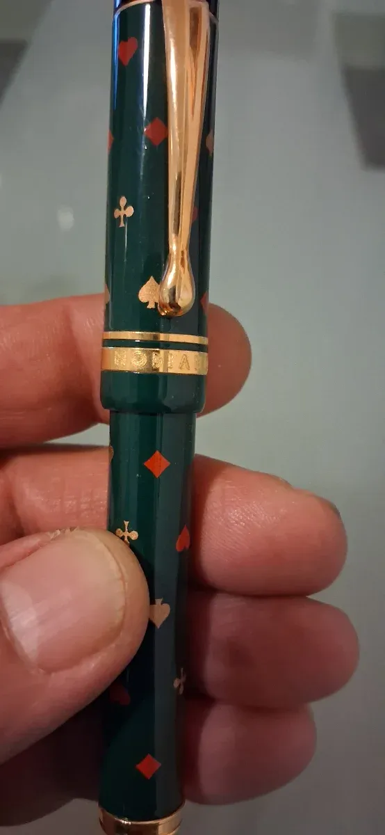 Stilografica Modiano con astucci in legno