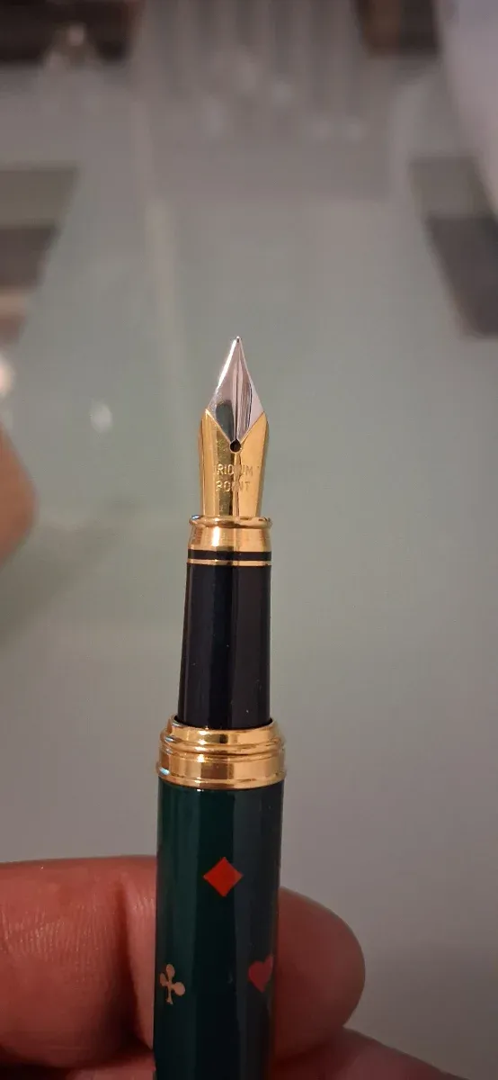 Stilografica Modiano con astucci in legno