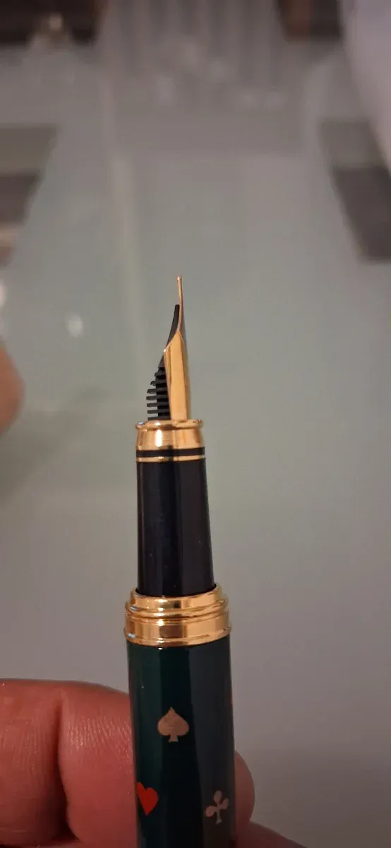 Stilografica Modiano con astucci in legno