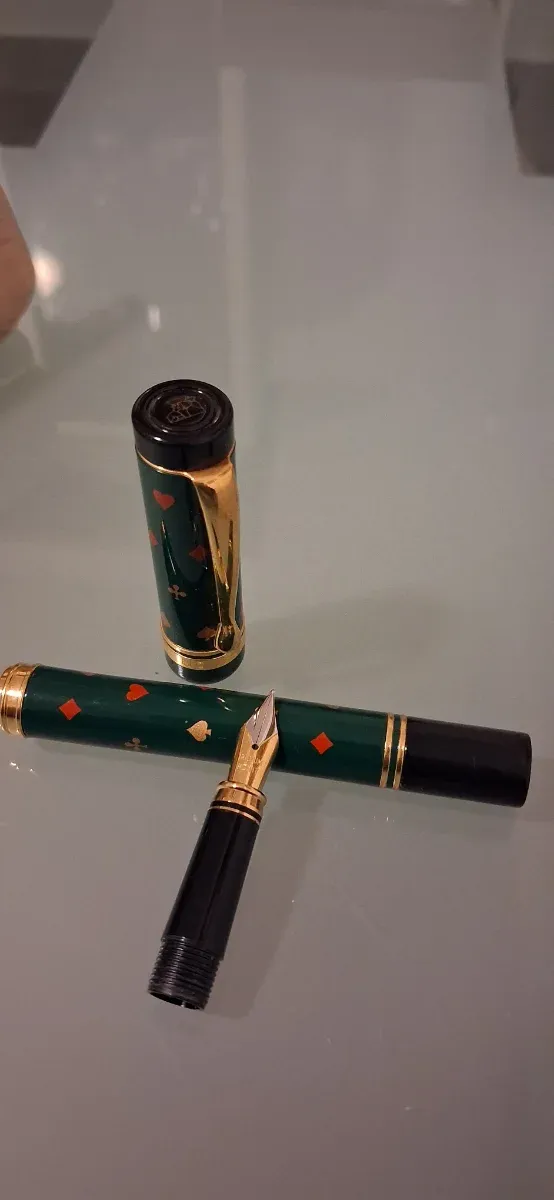 Stilografica Modiano con astucci in legno