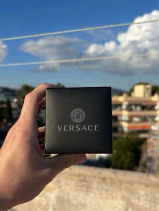 Collar Versace Dorado y Multicolor