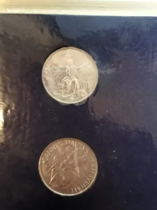 Dittico argento Vaticano Anno Santo 1983-84