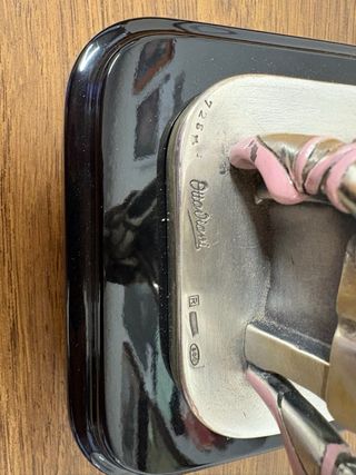 Scultura ballerina Ottaviani in argento