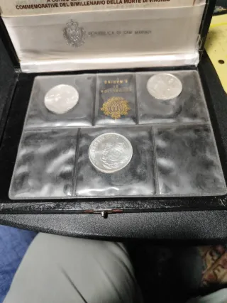 Trittico Monete Rep. San Marino