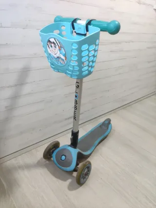 Pack Patinetes infantiles 3 ruedas con cesta